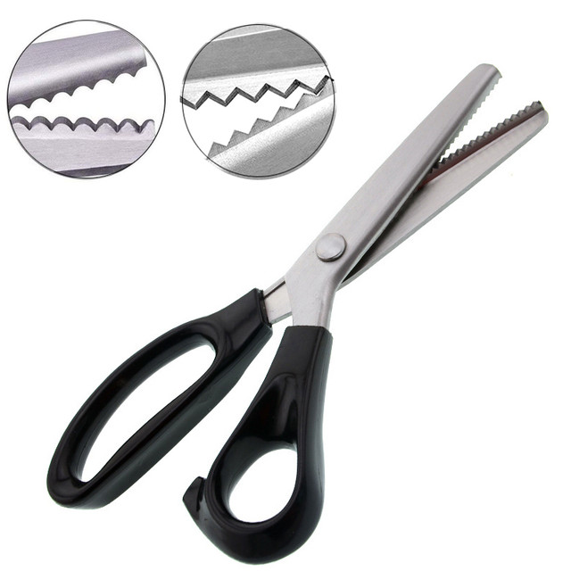 Zig Zag Pinking Shears Scissors for Fabric Sewing Pinking Shears